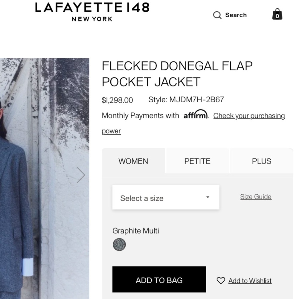 ❤️ Retail Price $1,298 - Lafayette 148 New York Long Tweed Jacket